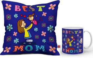 indigifts cushion, mug gift set