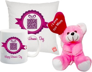 me&you cushion, mug, soft toy gift set