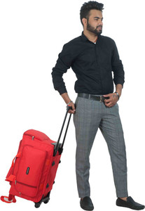indian riders travel bag with trolley