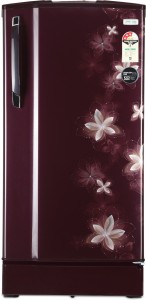 Godrej 185 L Direct Cool Single Door 3 Star Refrigerator with In-Built MP3 Player(Galaxy Wine, R D 1853 PM 3.2 GXY WIN)