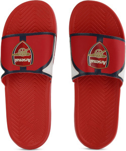 Boys arsenal slippers outlet