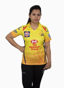 csk womens shirt