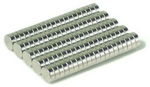 ART IFACT 50 Pieces of 3mm x 1.5mm Neodymium Magnets - N52 Disc / Cylindrical magnets - Rare Earth NdfeB Fridge Magnet Pack of 50