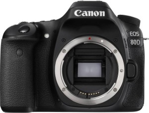 canon eos 80d dslr camera (body only) (16 gb sd card)(black)