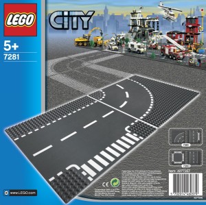 Lego T-junction & Curve
