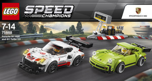 Lego Porsche 911 RSR and 911 Turbo 3.0