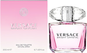Buy VERSACE Bright Crystal Eau de Toilette 200 ml Online In