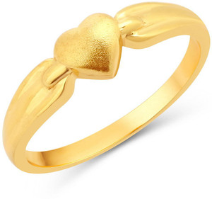 KARATCRAFT Love Gold Ring 22kt Yellow Gold ring Price in India