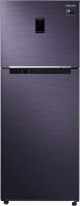 Samsung 394 L Frost Free Double Door 3 Star (2019) Refrigerator(Pebble Blue, RT39M5538UT/TL) RT39M5538UT TL
