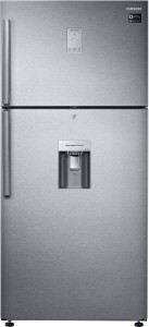 Samsung 523 L Frost Free Double Door 3 Star (2019) Refrigerator(Easy Clean Steel, RT54K6558SL/TL)