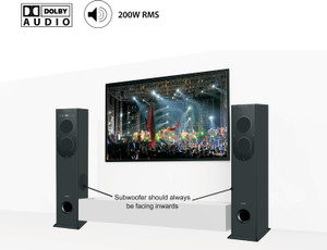Blaupunkt TS 100 180 W Bluetooth Tower 