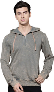 Roadster Full Sleeve Solid Men Sweatshirt