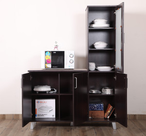 Eros Engineered Wood Kitchen Cabinet Finish Color Wenge Best Price