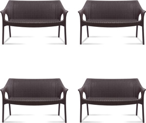 Supreme Cambridge Love Brown Plastic Outdoor Chair Price in India