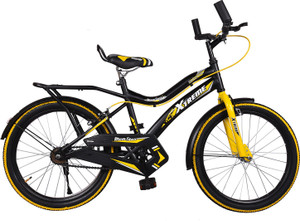 Mustang Momstar Xtreme Bike For Kids Of Age 5 8Yrs Black Yellow