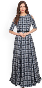 prapti impex Flared A line Gown Price in India Buy prapti impex