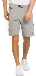 REEBOK Solid Men's Grey Running Shorts