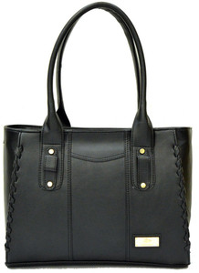 Buy AGINOS Women Black Hand held Bag BLACK Online Best Price in India Flipkart