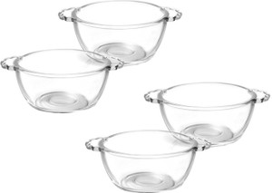 Treo Mixing Bowl with Handle 4 pcs set Glass Bowl Set