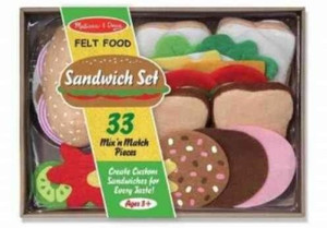 Melissa and sale doug felt sandwich