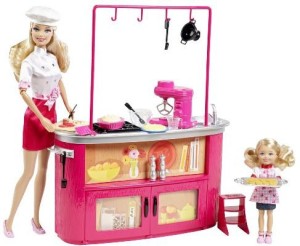 Barbie discount girl cooking