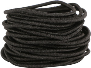 Thin black rubber bands cheap