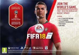 fifa 18 (fifa world cup russia 2018)(fifa 18 russia world cup, for ps4)