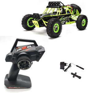 WLtoys RC Car 50 Kmph 4W Drive with LED Lights Hobby Grade Super