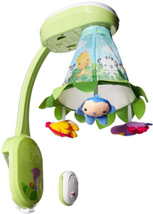 FISHER PRICE Rainforest Grow with me Projection Mobile