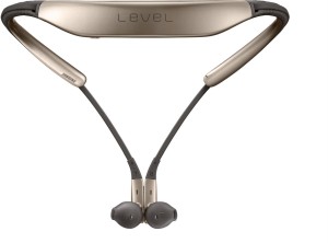 samsung level u bluetooth headset with mic(gold, in the ear)