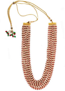 JUVALIA SHOP Ruby Brass Plated Brass Necklace Price in India Buy JUVALIA SHOP Ruby Brass Plated Brass Necklace Online at Best Prices in India Flipkart
