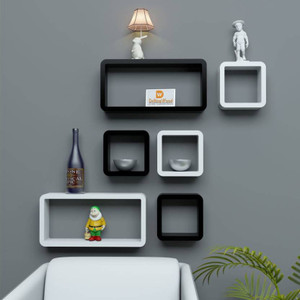 CraftOnline Wooden Wall Shelf