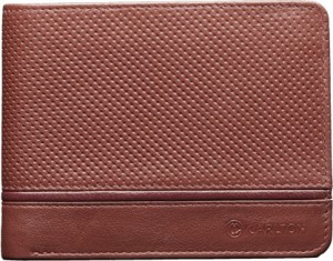 Carlton Men Brown Genuine Leather Wallet