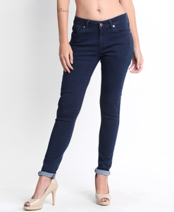 DJ C by FBB Slim Women Blue Jeans Best 