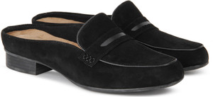 CLARKS Keesha Donna Black Sde Loafers For Women Buy Black Sde Color CLARKS Keesha Donna Black Sde Loafers For Women Online at Best Price Shop Online for Footwears in India