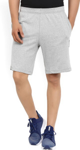 REEBOK Solid Men's Grey Sports Shorts