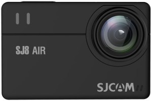sjcam sj8 air 1296p wifi sports action camera 2.33" retina ips display - black full set instant camera(black)