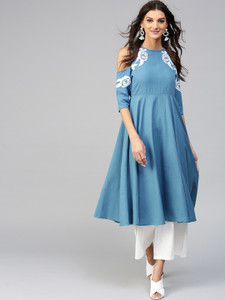 Cold shoulder kurti top flipkart