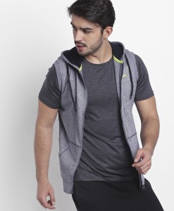 spunk sleeveless hoodie