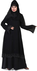 Simple Burqa Designs In Diamond