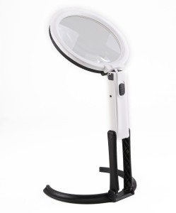 upalabdh Large Magnifying Glass With LED Light Lamp 5X Magnification  Magnifier Glass Magnifier Reading Hands Free Stand Price in India - Buy  upalabdh Large Magnifying Glass With LED Light Lamp 5X Magnification