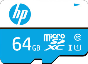 HP U1 64 GB MicroSDXC Class 10 80 Mbps Memory Card