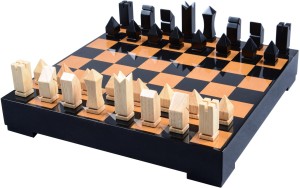 cerasus chess board big in exclusive walnut color with high gloss finish board game
