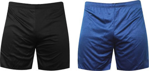Mj Store Solid Men's Reversible Multicolor Sports Shorts