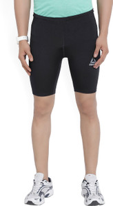 REEBOK Solid Men's Black Sports Shorts