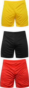 Mj Store Solid Men Reversible Multicolor Sports Shorts
