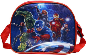 Grab Offers Cute Little Avenger Printed Adjustable Straps Boys KIds Sling Bag