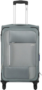 Safari PIXEL 4W 55 GREY Expandable Cabin Luggage - 22 inch