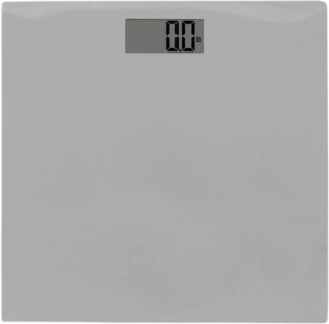 WDS Stainless Steel Digital Body Weight Bathroom Scale, Step-On Technology, 180 KG . Blue LCD Backlight Weighing Scale  (Silver) Weighing Scale