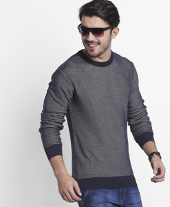 Lee Cooper byFBB Full Sleeve Solid Men Sweatshirt